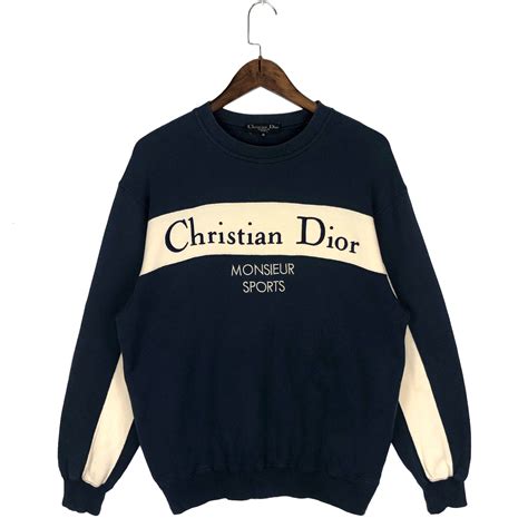 dior girl sweatshirt|vintage christian dior sweatshirt.